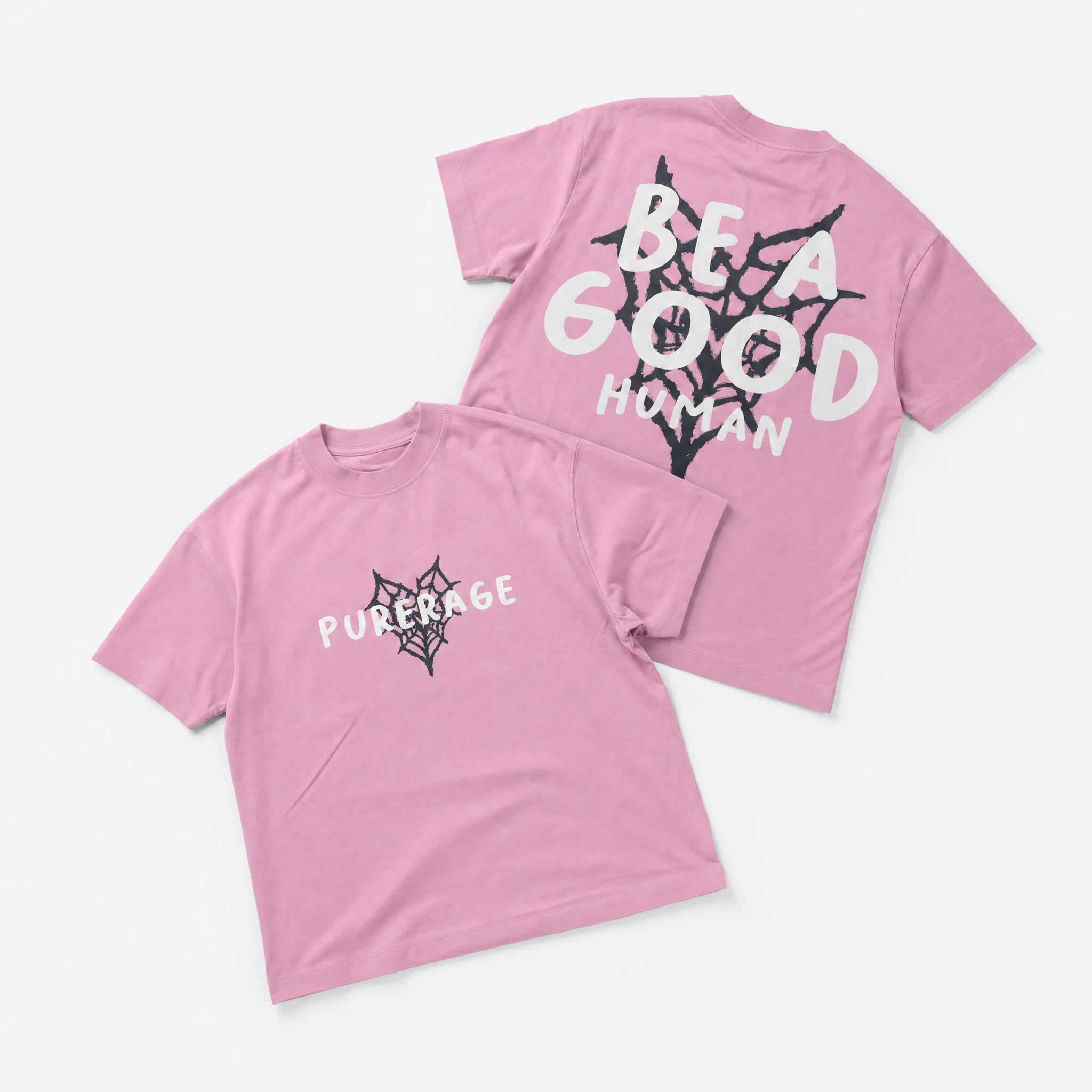 PINK TEE - PURERAGE  HEART